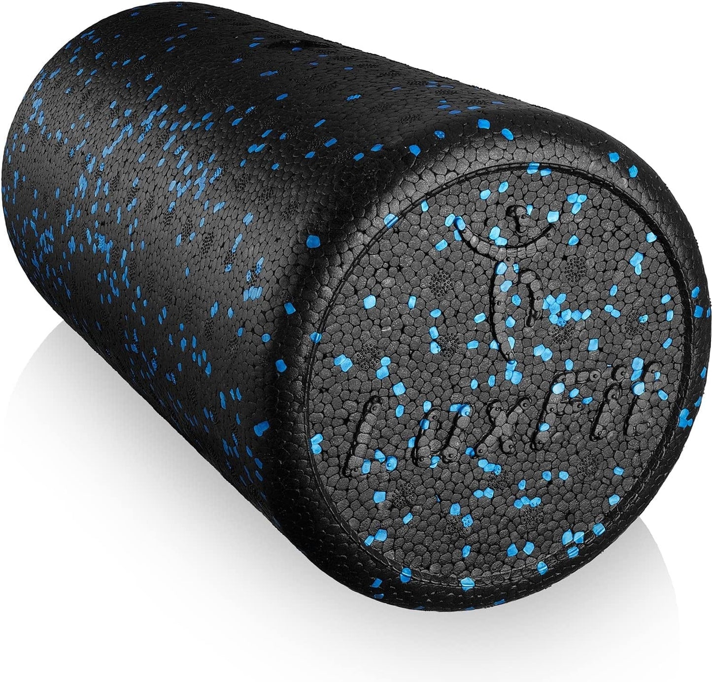 Foam Roller, Luxfit Speckled Foam Rollers for Muscles '3 Year Warranty' High Density Foam Roller for Physical Therapy, Exercise, Deep Tissue Muscle Massage. Back, Leg, Body Roller (Blue, 36 Inch)