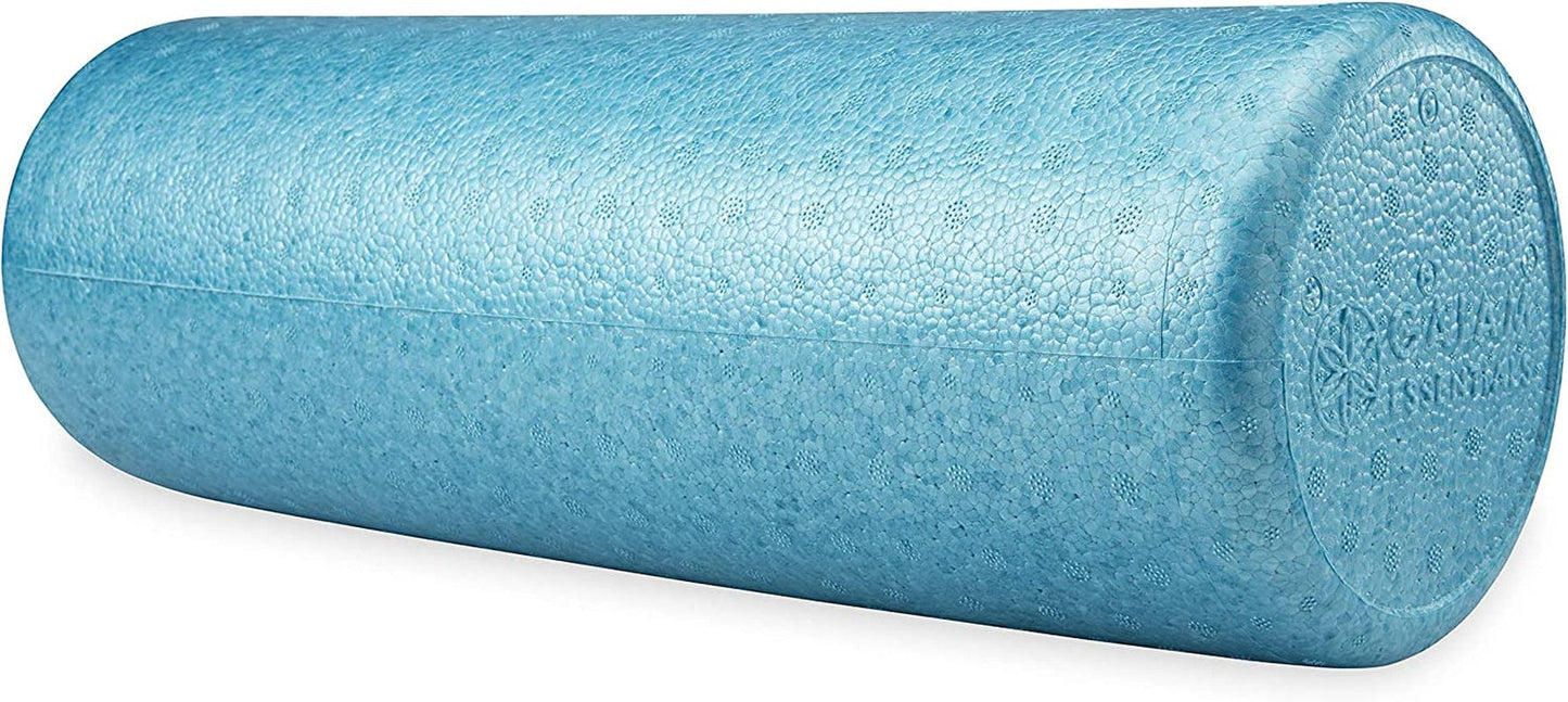 Gaiam Essentials Foam Roller, High Density Firm Deep Tissue Muscle Massager for Back Pain & Sore Muscles