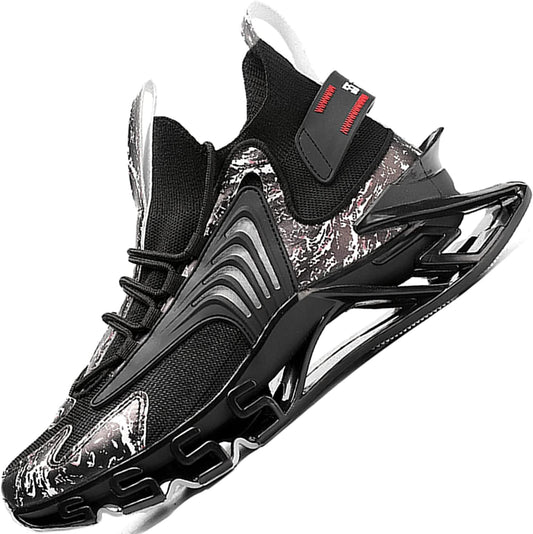 GJUYC Sneakers Shoes for Men Running Shoe Mens Trail Air Fashion Sport Man Athletic Men'S Basketball Walking Casual Hiking Male Black White Blue Size Runner Breathable Women Boys Kids