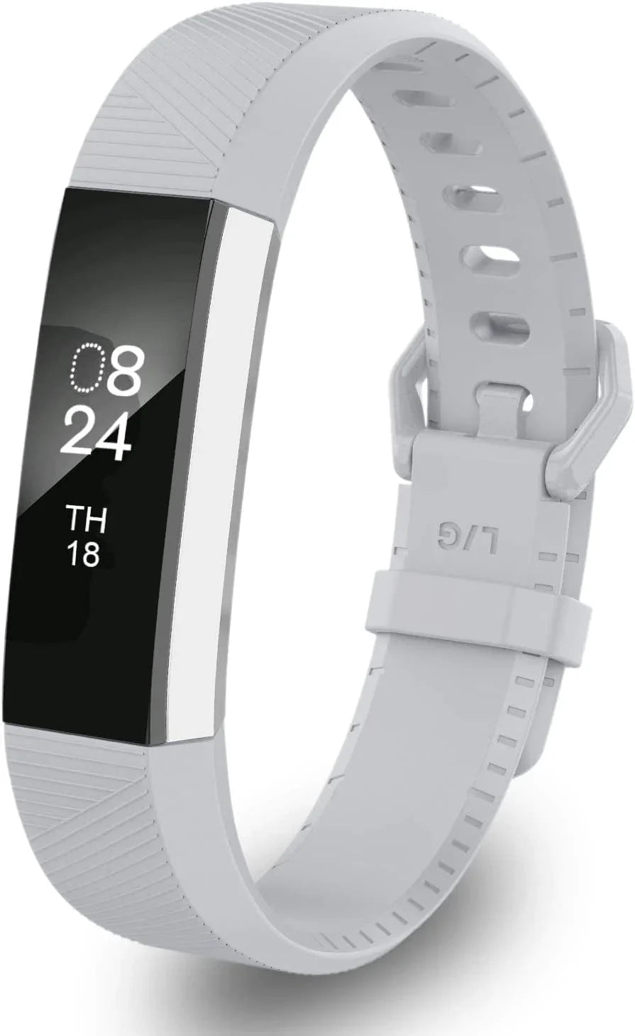 Greeninsync Compatible with Fit Bit Alta HR Bands,Replacement for Fit Bit Alta Band Small Accessory Watch Buckle Wristband for Alta&Alta Hr/Fit Bit Ace Strap Bracelet W/Same Color Metal Clasp(10Pack)