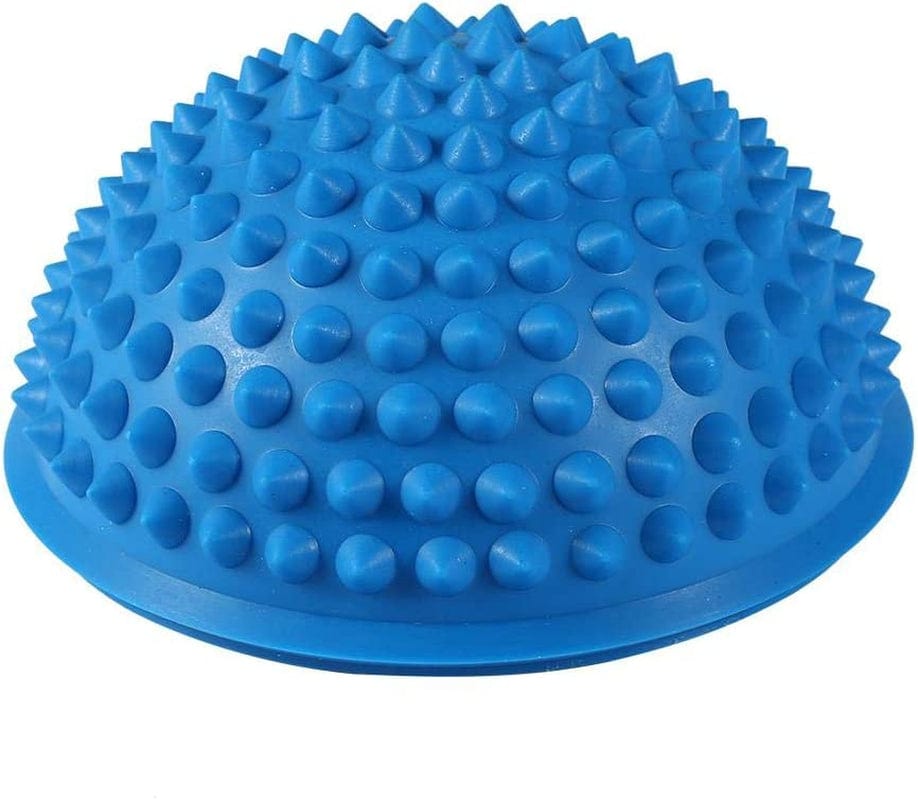 Half round PVC Massage Ball Yoga Balls Fitness Exercise Gym Massager, 5 Colors Body Rolling Pods Spiky Foot Wakers Balance Dome Yoga Balls Fitness Exercise Gym Massager