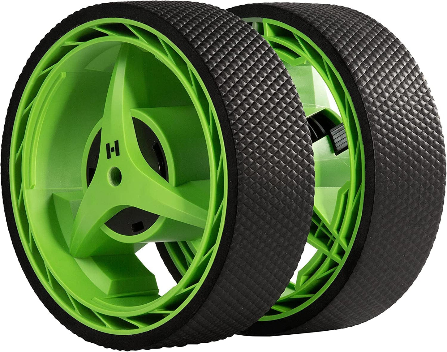 Hellaroller Back & Muscle Roller Wheel - Expandable Precision Wheels, Great for Back Pain Relief, Muscle Therapy & Deep Tissue Massage, Foam Roller Alternative (Standard/Less Intense)