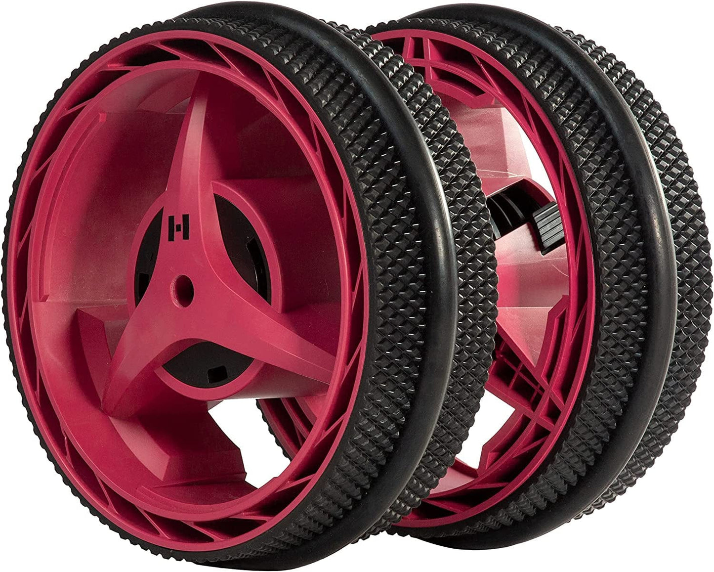 Hellaroller Back & Muscle Roller Wheel - Expandable Precision Wheels, Great for Back Pain Relief, Muscle Therapy & Deep Tissue Massage, Foam Roller Alternative (Standard/Less Intense)