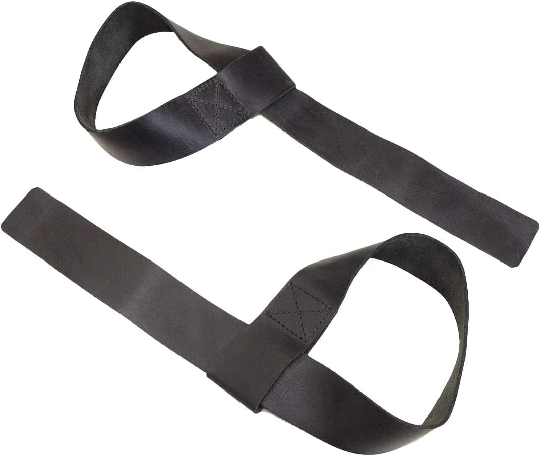Hide & Drink, Leather Lifting Straps (2 Pieces), Bodybuilding, Sports, Gym, Fitness, Accessories, Handmade Includes 101 Year Warranty :: Bourbon Brown
