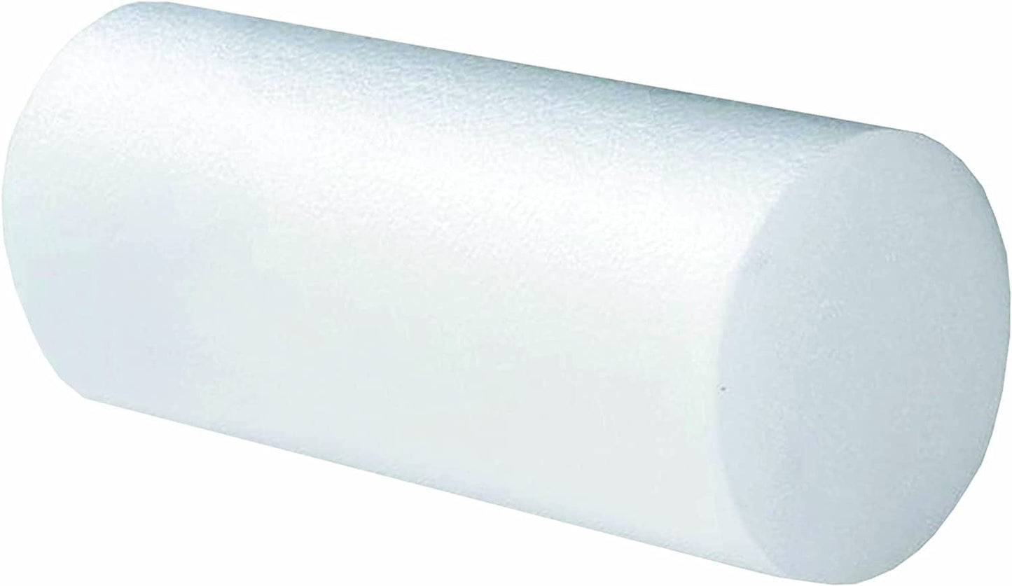 High Density round White Foam Roller