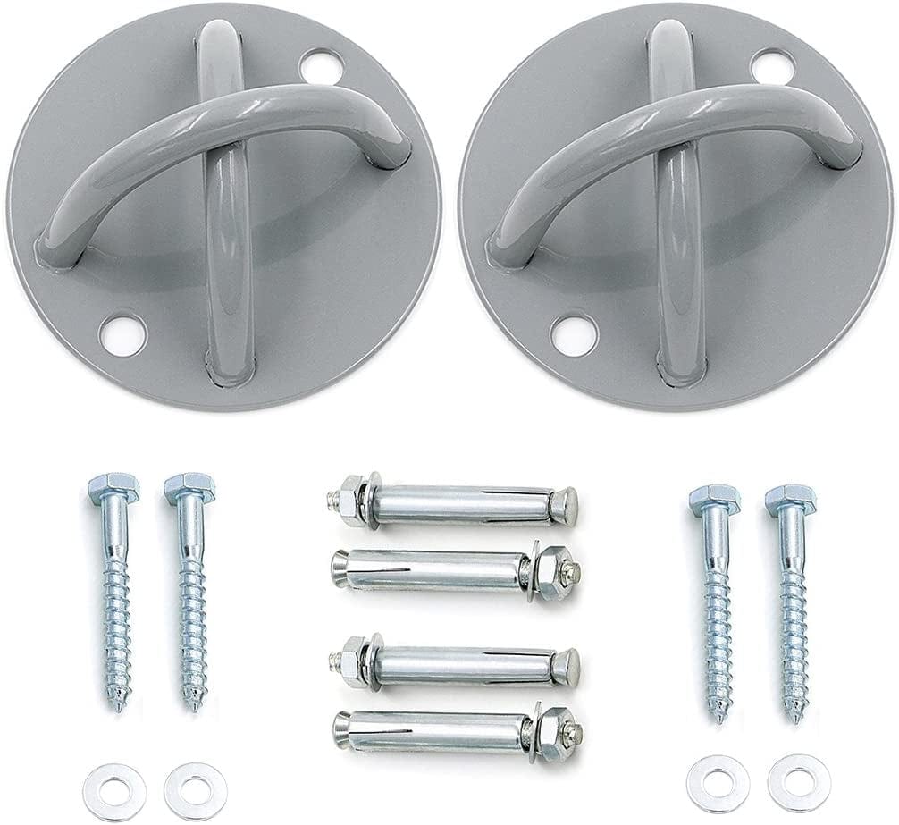 Hipiwe Ceiling Anchor Wall Mount Bracket for Suspension Straps, Gymnastic Rings, Aerial Yoga Swing & Hammock, Resistance Band, Battle Rope