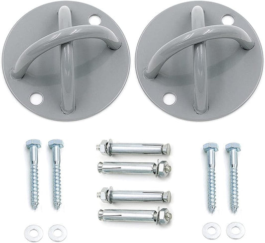 Hipiwe Ceiling Anchor Wall Mount Bracket for Suspension Straps, Gymnastic Rings, Aerial Yoga Swing & Hammock, Resistance Band, Battle Rope