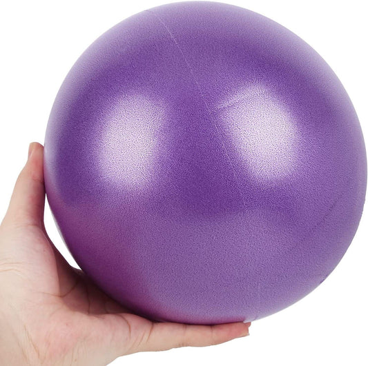 Horoper 25Cm Yoga Ball, Heavy Duty Yoga Exercise Ball, Pilates Pregnancy Fitness Balls for Abdominal Muscle Training
