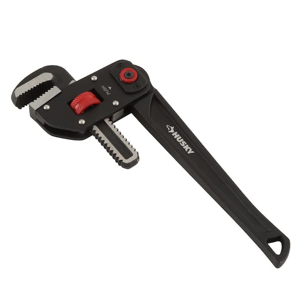 Pipe Wrench Push Button And Head Rotates Up To 180 Degree Multi-Angle Tool
