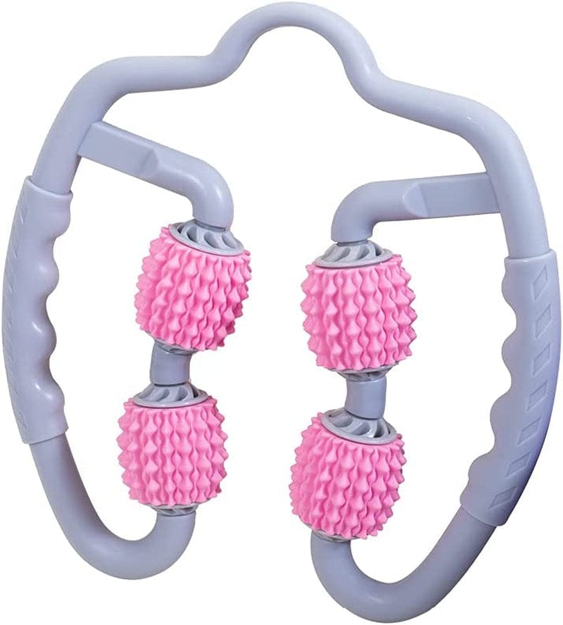 IDOWEY Muscle Roller,Trigger Point Muscle Roller for Calves, Leg, Arms, Tennis Elbow and Golfer Elbow Suitable for Stovepipe Arms Elbows, Reduce Muscle Soreness after Exercise (Pink)