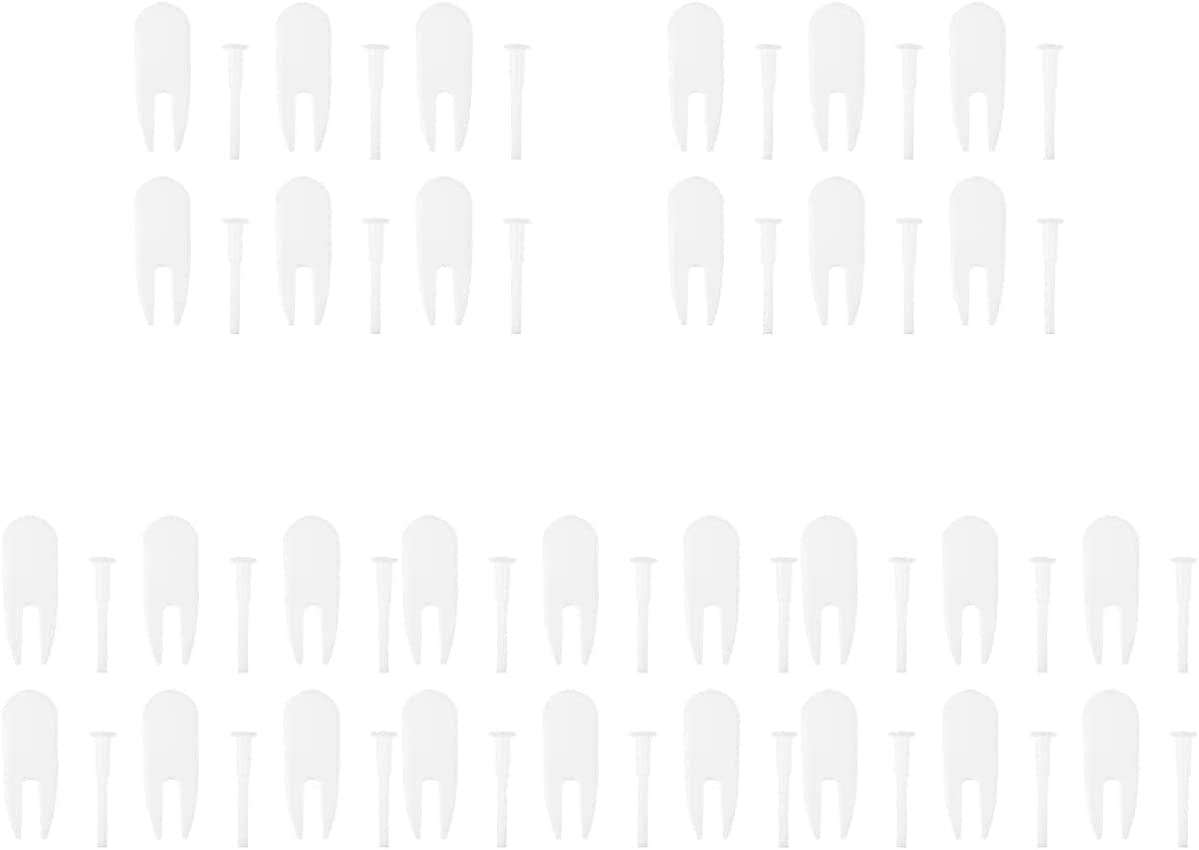 INOOMP 18 Sets Exercise Yoga Ball Air Plug Exercise Ball Plug Remover Air Stopper Plug Pin Ball Plug With