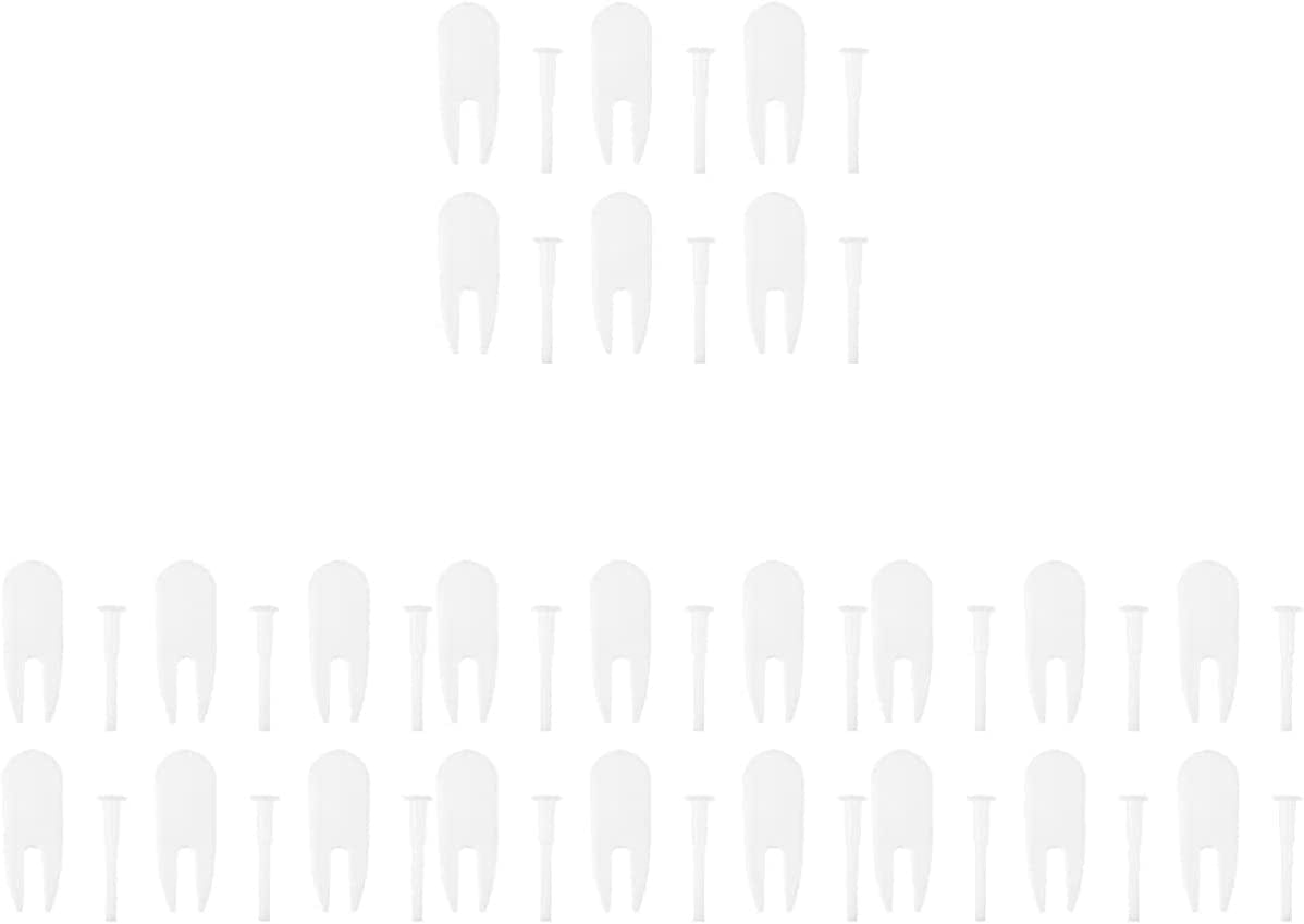 INOOMP 18 Sets Exercise Yoga Ball Air Plug Exercise Ball Plug Remover Air Stopper Plug Pin Ball Plug With