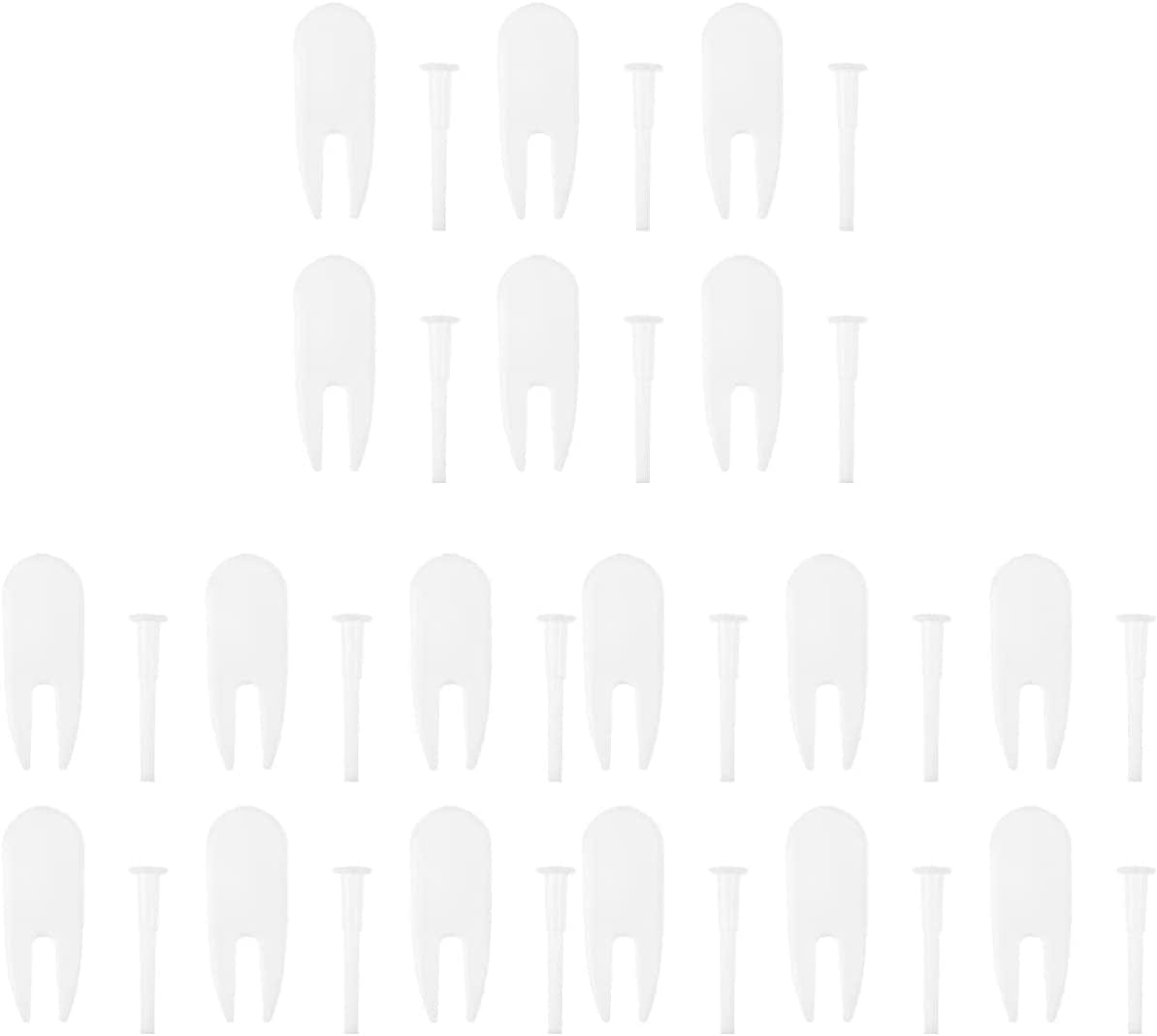 INOOMP 18 Sets Exercise Yoga Ball Air Plug Exercise Ball Plug Remover Air Stopper Plug Pin Ball Plug With