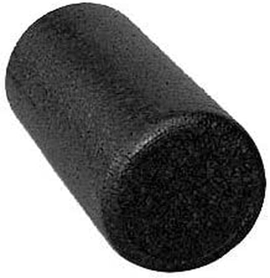 Isokinetics Inc. Black High Density Foam Rollers - Extra Firm - for Exercise and Therapy - 6", 12", 18" & 36" Lengths, round & Half Round