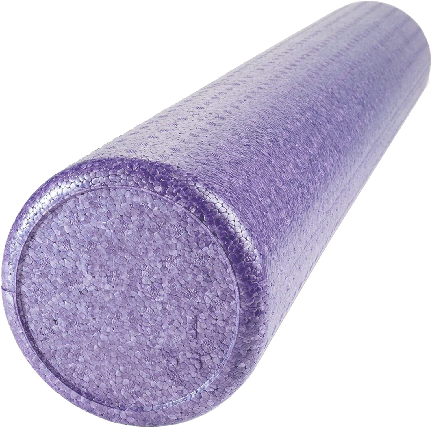JFIT High Density Massage Foam Roller - 12", 18", 24", 36" - Muscle Rollers for Back, Body, Legs – Stretching, Deep Tissue Trigger Points