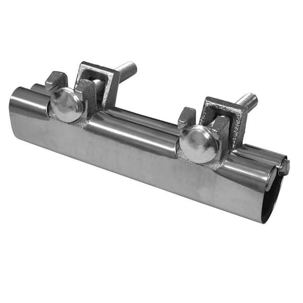 6" Pipe Repair Clamp Two-Bolt Stainless Steel Resist Corrosion