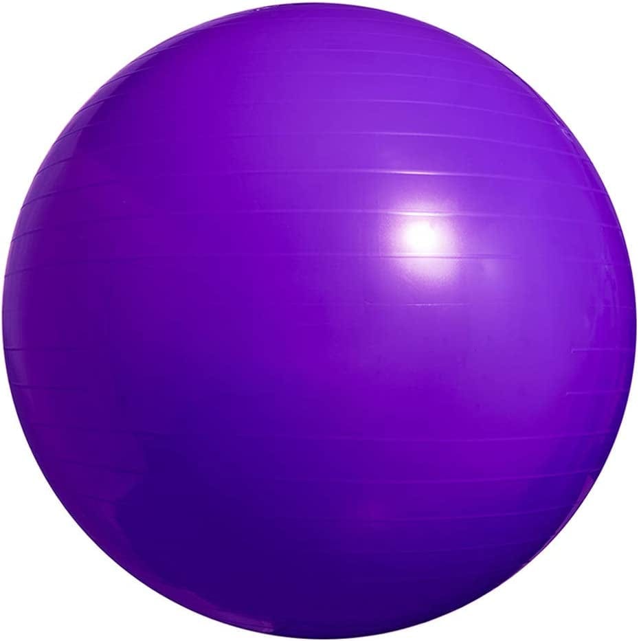 JUODVMP Professional Grade Exercise Balance Ball Extra Thick Slip Resistant Balance & Stability Ball Yoga Ball Fitness Ball Birthing Ball
