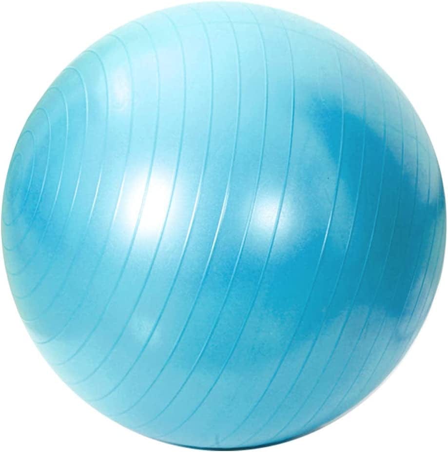 JUODVMP Professional Grade Exercise Balance Ball Extra Thick Slip Resistant Balance & Stability Ball Yoga Ball Fitness Ball Birthing Ball