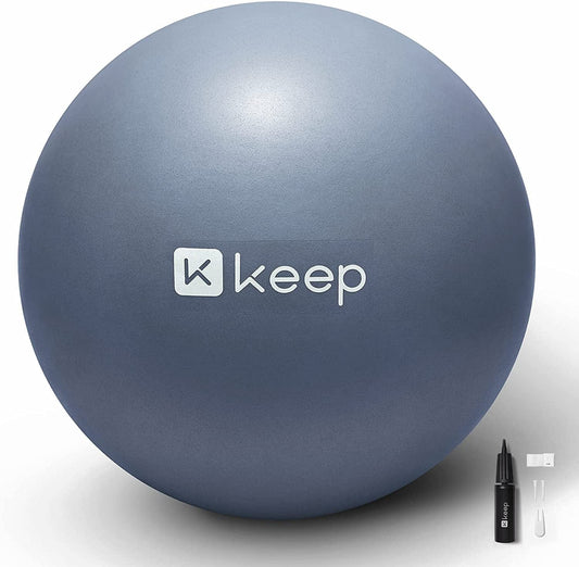 Keep Exercise Ball with Inflator Pump - Balance Yoga Balls for Working Out ,Excersize Birthing Ball for Pregnancy - Fitness Ball for Core Strength and Physical Therapy