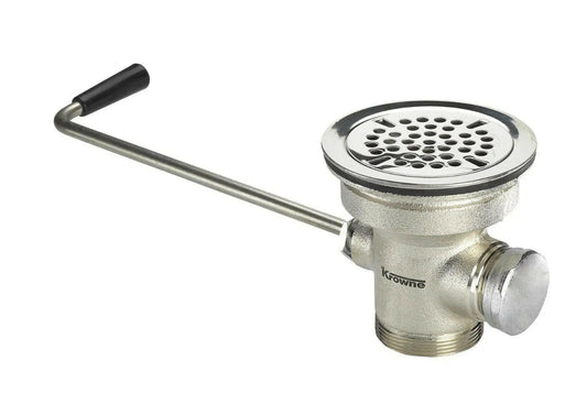 Krowne 22-204 Twist Waste Drain with Overflow Outlet