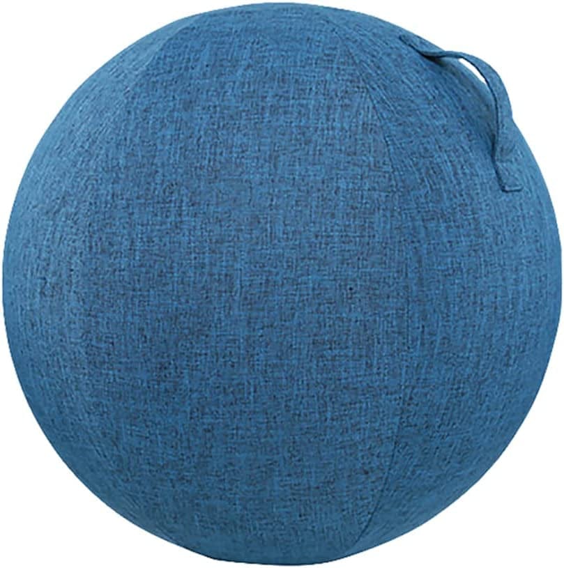 LTLCLZ Cotton Linen Yoga Ball Protective Cover Gym Exercise Balance Ball Covers Fitness Accessories Workout Yoga Ball Cover