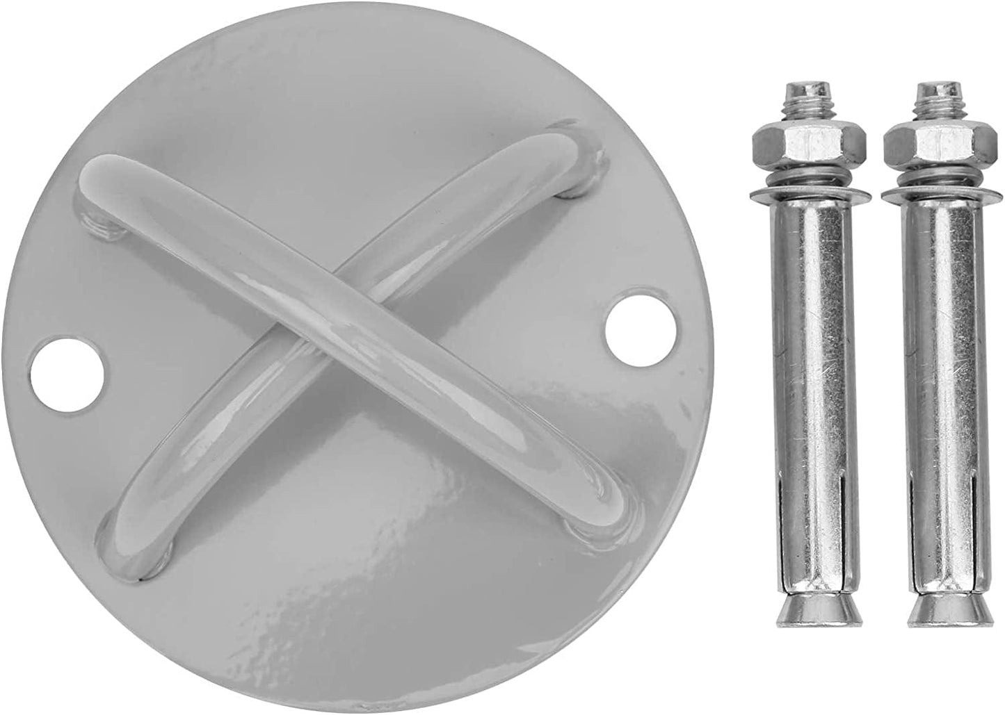 LURI Load‑Bearing Aerial Yoga Fixed Plate, Buckle Hammock, Swing Sandbag, Hanging Hook Plate for Suspension Straps, Indoor or Outdoor, Suspension Trainer