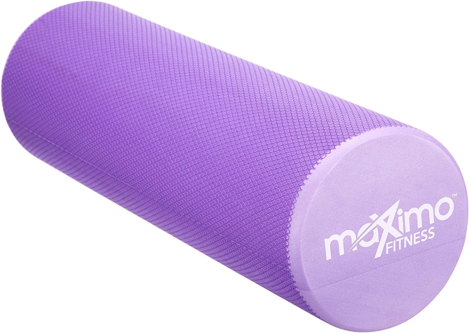 Maximo Fitness Foam Roller – Exercise Rollers for Trigger Point Self Massage & Muscle Tension Relief - 15Cm X 45Cm Massager for Back, Legs, Workouts, Gym, Pilates and Yoga