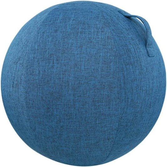 Mengk 55Cm/65Cm/75Cm Cotton+Linen Protective Ball Cover Exercise Ball Protection Skin Wrap Accessory