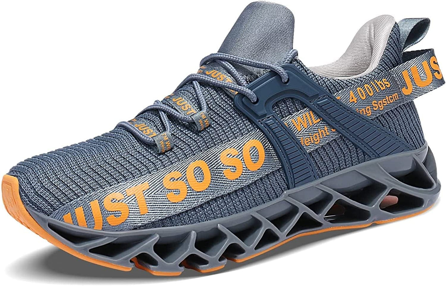 Mens Running Shoes Walking Non Slip Blade Type Sneakers