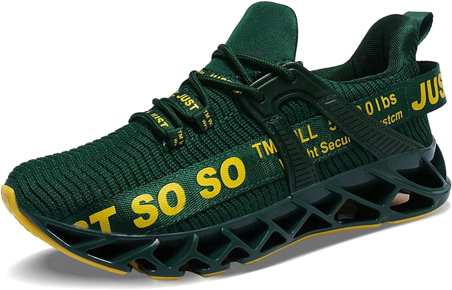 Mens Running Shoes Walking Non Slip Blade Type Sneakers