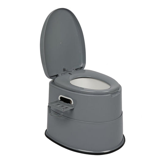 MIHOLL Portable Toilet with Non-Slip Mat for Outdoor Camping Potty, Outdoor Toilet, Camping Toilet