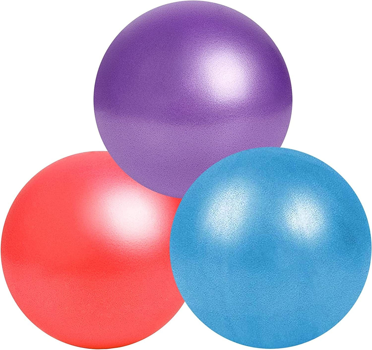 Mini Exercise Ball, Yoga Ball，Pilates Ball, 9 Inch Small Bender Ball, Pilates, Yoga, Core Training and Physical Therapy, Improves Balance (Home & Gym & Office)