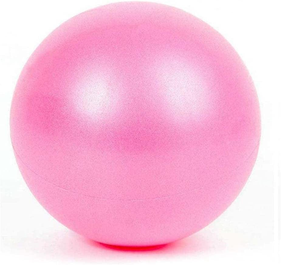 Mini Exercise Pilates Balls for Yoga 9 Inch - Stability Pilates Exercise Training Gym anti Burst and Slip Resistant Balls with Inflatable Straw