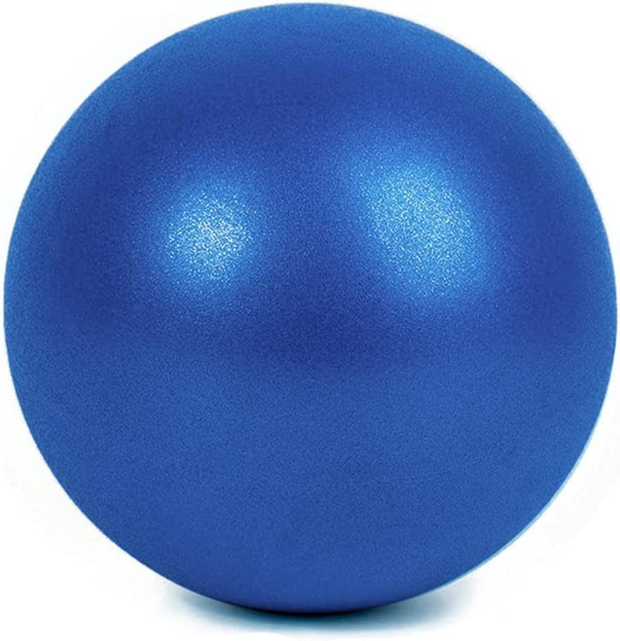 Mini Exercise Pilates Balls for Yoga 9 Inch - Stability Pilates Exercise Training Gym anti Burst and Slip Resistant Balls with Inflatable Straw