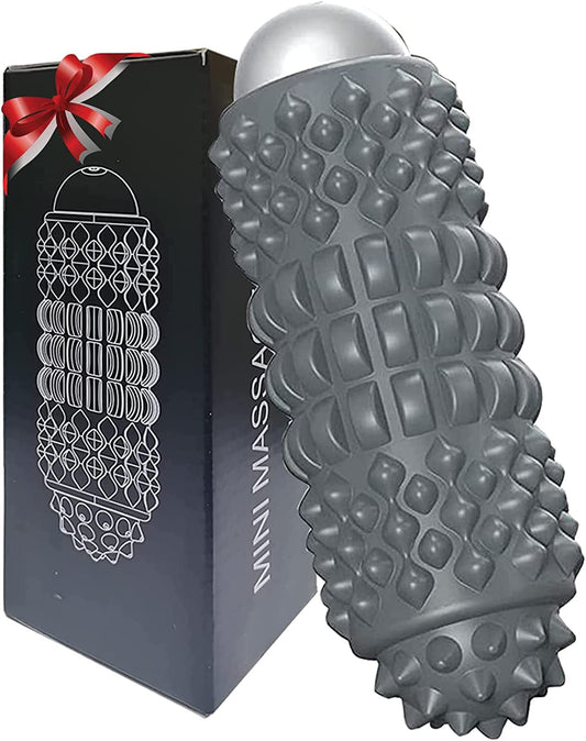 Mini Vibration Foam Roller, 4 Speed, Mini Massage Ball, Gifts for Women, Mom,Father, Quickly Relieve the Fatigue of Various Parts of the Body, Muscle Aches, Recovery after Exercise Deep