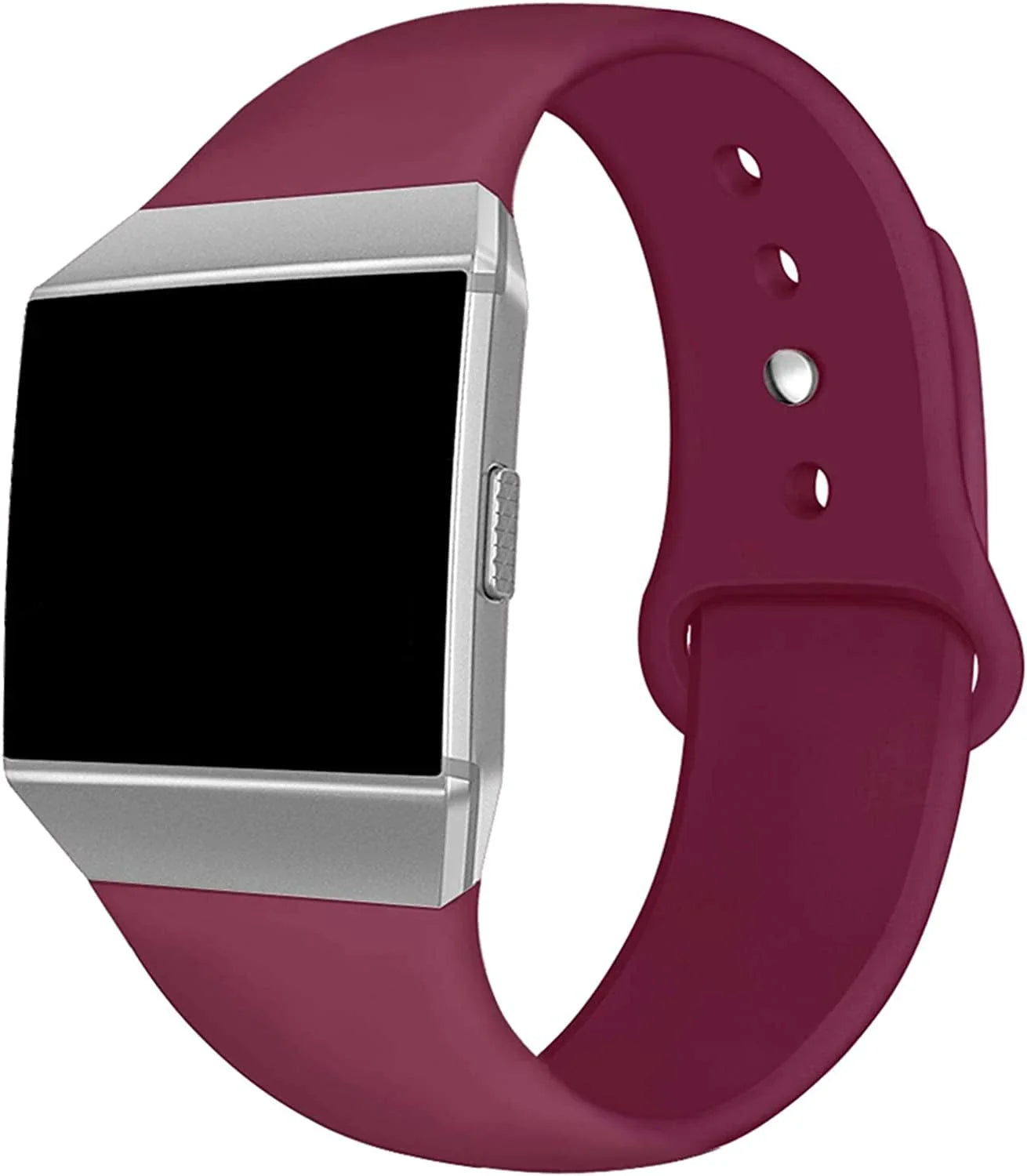 NAHAI Compatible with Fitbit Ionic Bands, Soft Silicone Replacement Strap Accessories Breathable Wristbands for Fitbit Ionic Smart Watch, Large Small