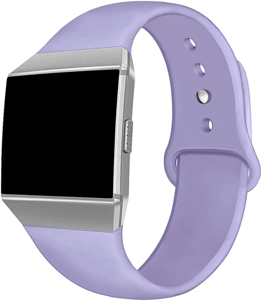 NAHAI Compatible with Fitbit Ionic Bands, Soft Silicone Replacement Strap Accessories Breathable Wristbands for Fitbit Ionic Smart Watch, Large Small
