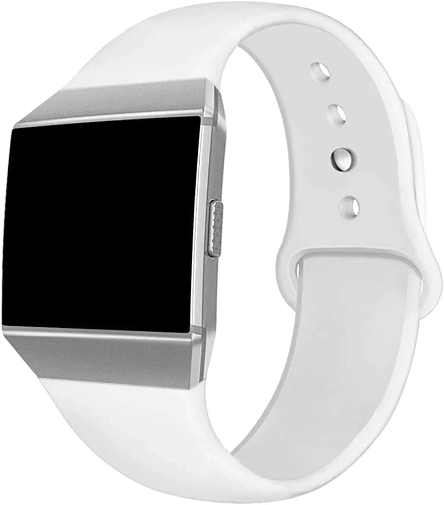 NAHAI Compatible with Fitbit Ionic Bands, Soft Silicone Replacement Strap Accessories Breathable Wristbands for Fitbit Ionic Smart Watch, Large Small