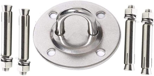 Newooh Capacity Wall Ceiling Mount Bracket for Suspension Strap Trainer, Suspension Kit for Yoga Swing, Hanging Hardware for Battle Ropes, Woss Suspension, Olympic Rings, Gym