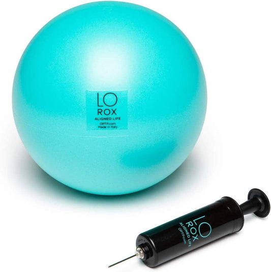 OPTP LO ROX Aligned Life Body Sphere with Pump - Exercise and Massage Ball from Lauren Roxburgh - LOROX8