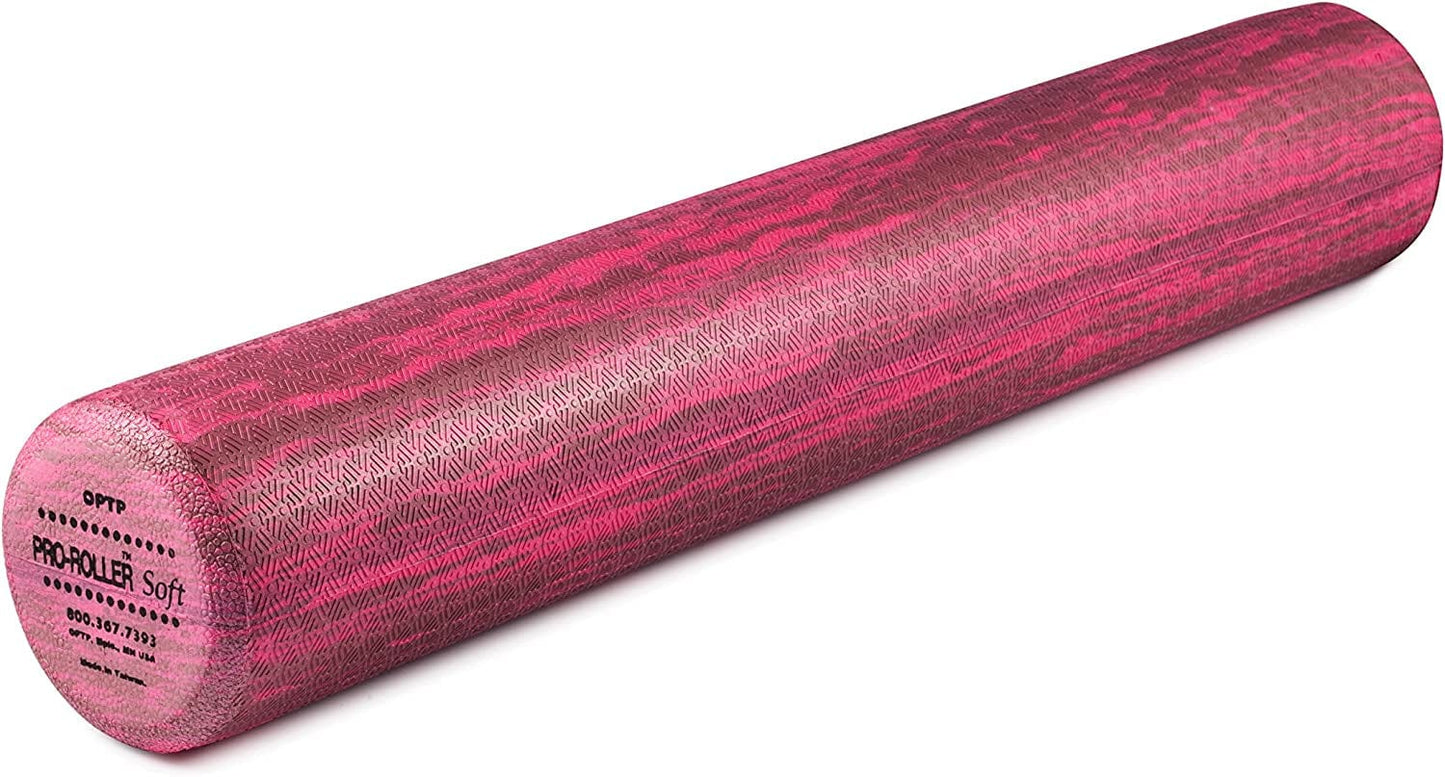 OPTP Pro-Roller Soft Foam Roller - Pink 36" X 6" PSFR36