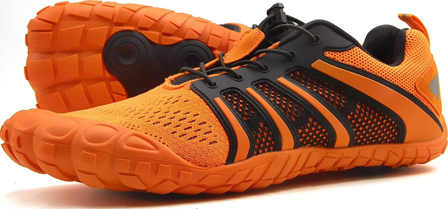 Oranginer Men'S Barefoot Shoes - Big Toe Box - Minimalist Cross Training Shoes for Men