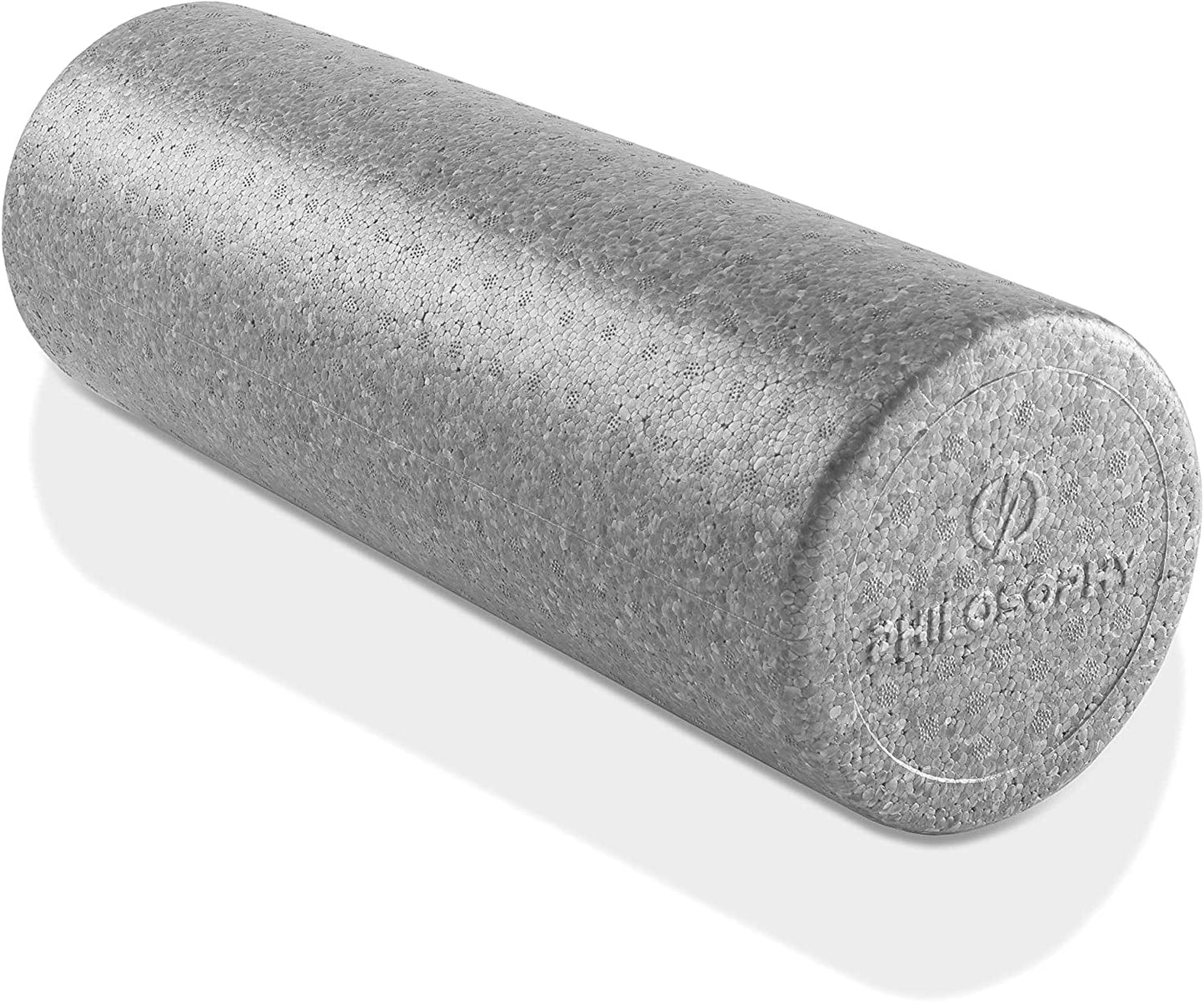 Philosophy Gym High-Density Foam Roller for Exercise, Massage, Muscle Recovery - Round