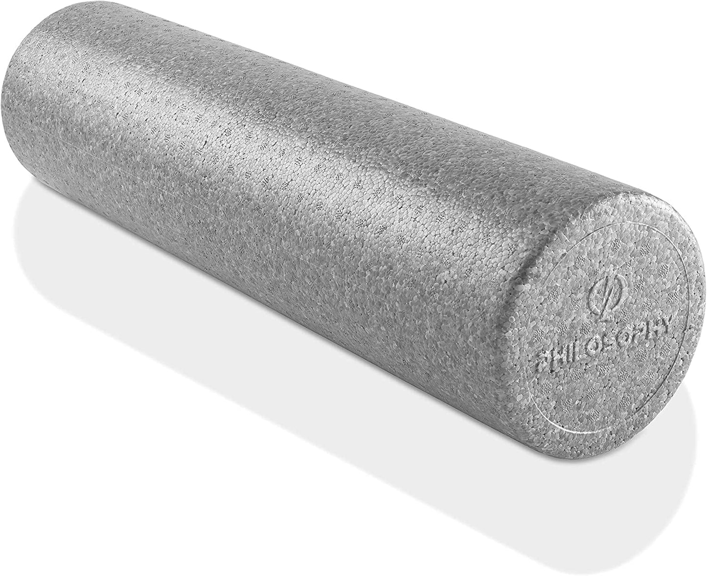 Philosophy Gym High-Density Foam Roller for Exercise, Massage, Muscle Recovery - Round