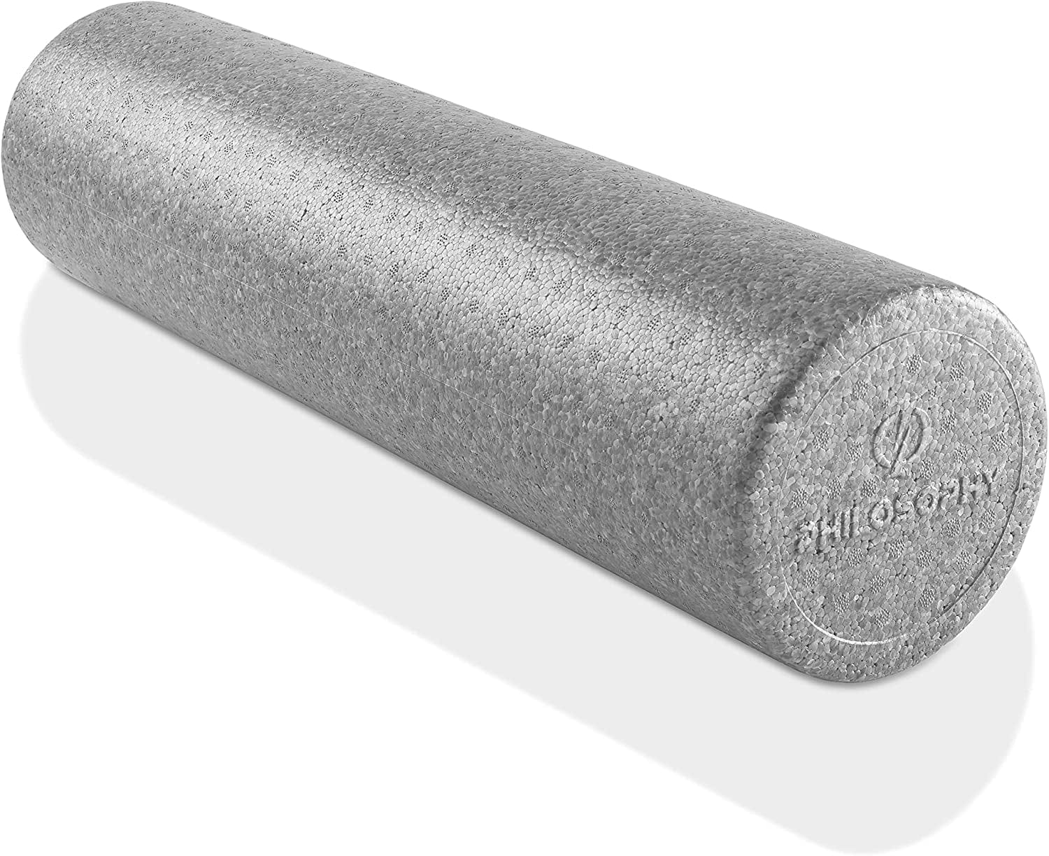 Philosophy Gym High-Density Foam Roller for Exercise, Massage, Muscle Recovery - Round