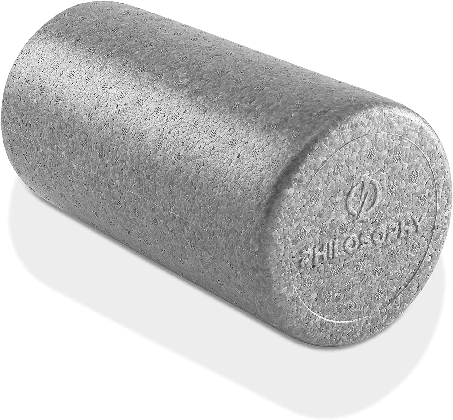 Philosophy Gym High-Density Foam Roller for Exercise, Massage, Muscle Recovery - Round