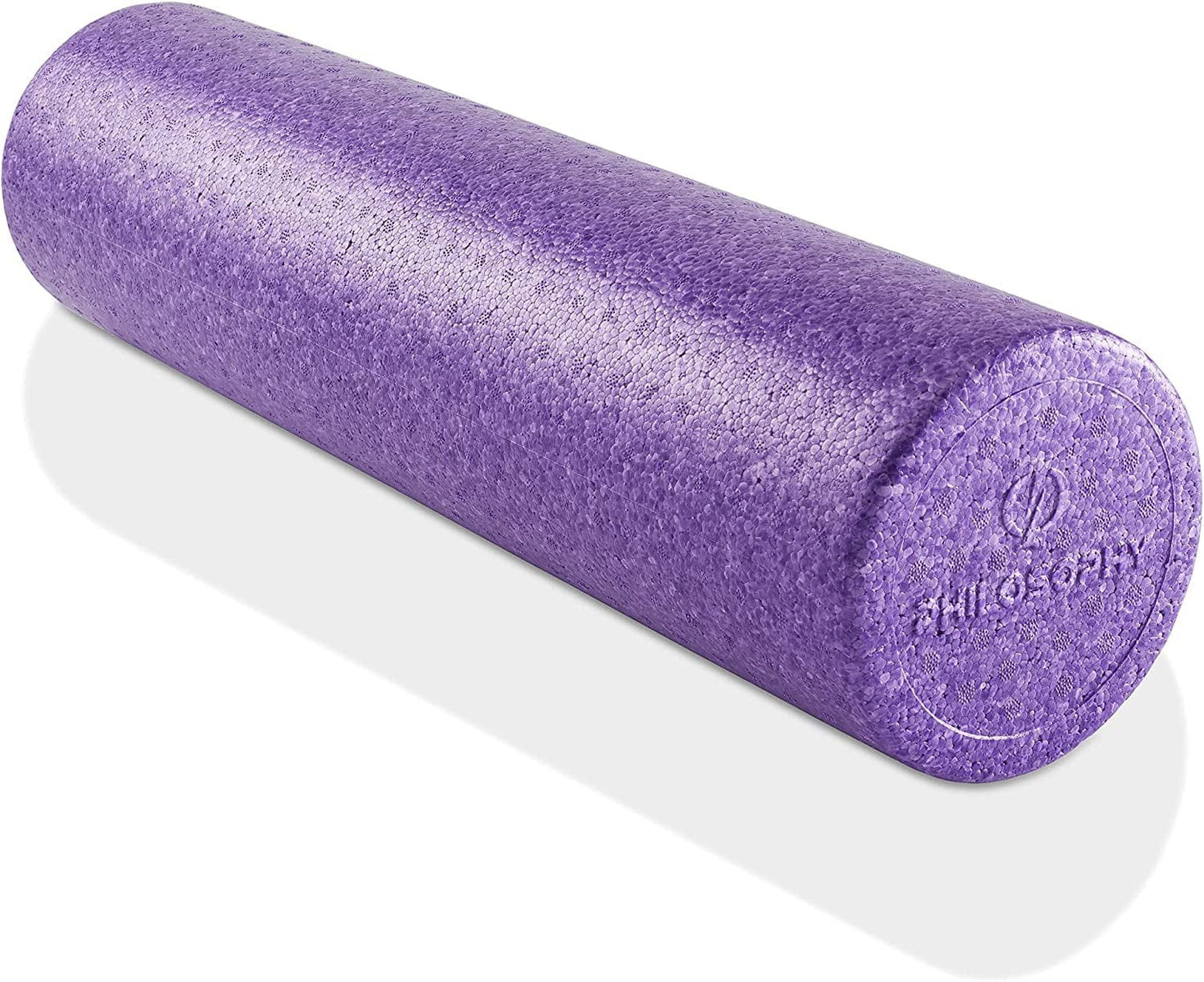 Philosophy Gym High-Density Foam Roller for Exercise, Massage, Muscle Recovery - Round