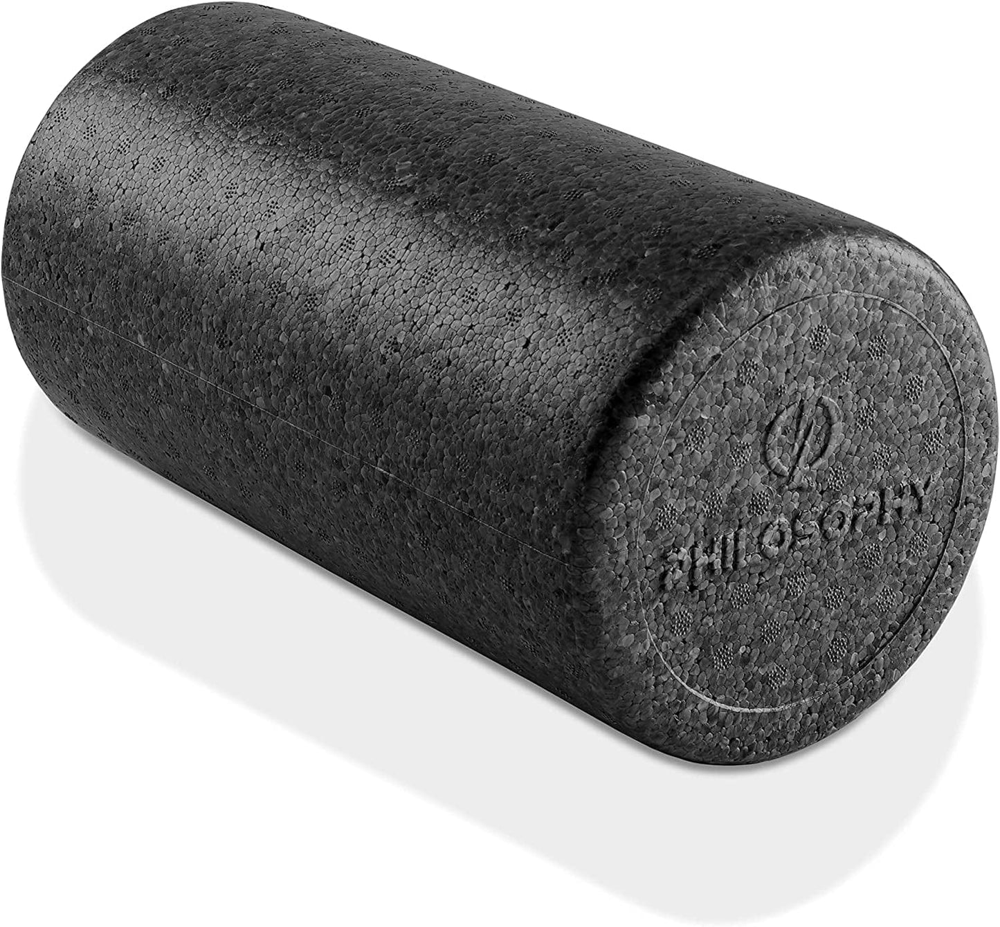 Philosophy Gym High-Density Foam Roller for Exercise, Massage, Muscle Recovery - Round