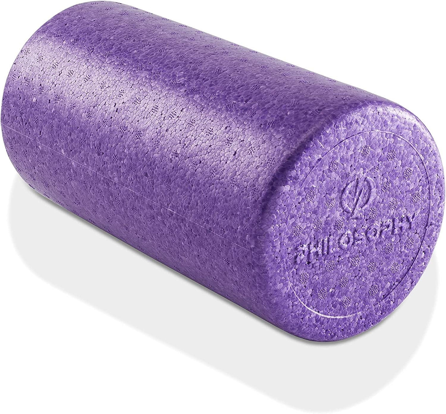Philosophy Gym High-Density Foam Roller for Exercise, Massage, Muscle Recovery - Round