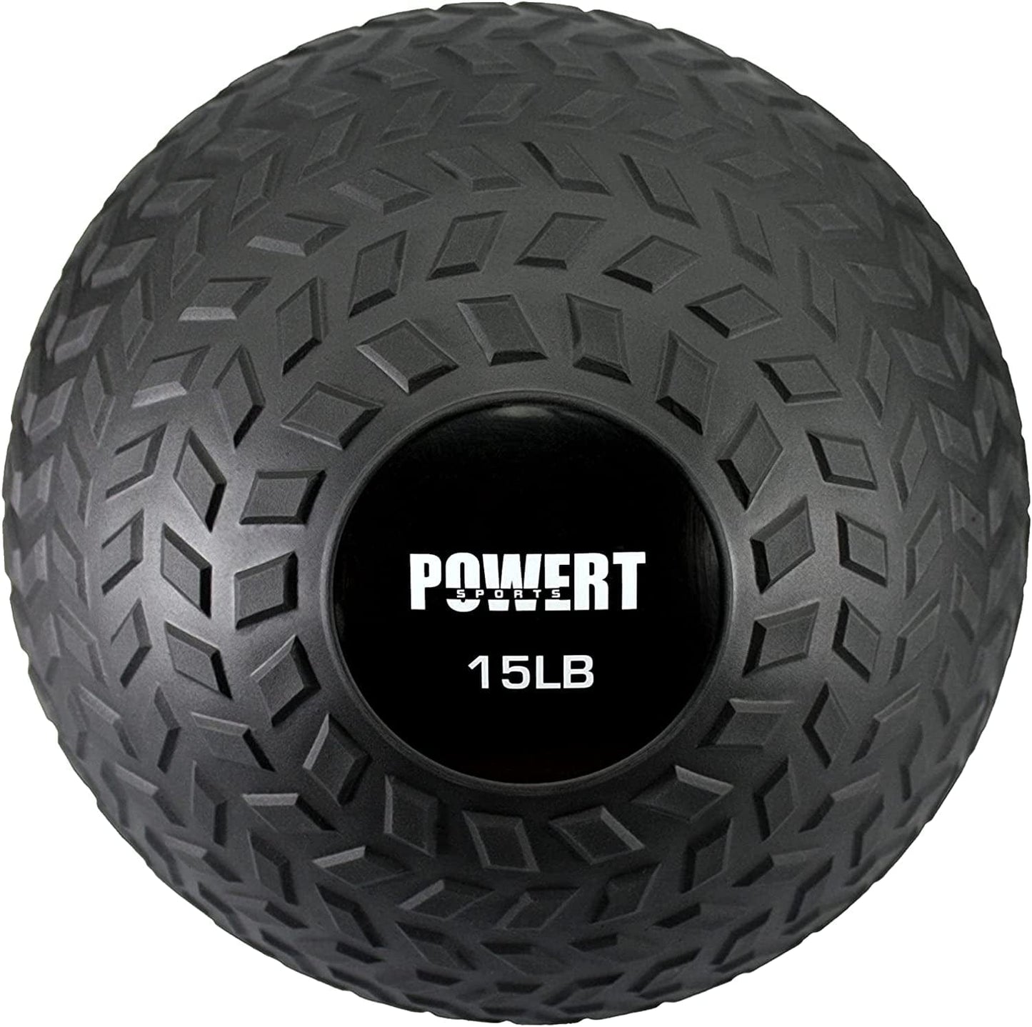POWERT Slam Ball Weighted Ball Core Muscle Cardio Workout |Easy to Grip Tread & Heavy Duty Durable Rubber Shell